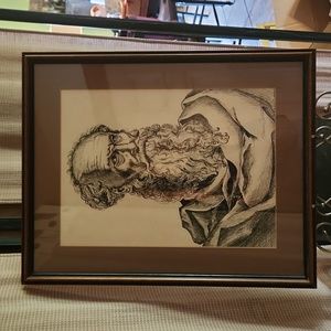 VINTAGE ORIGINAL INK DRAWING by Random Artist